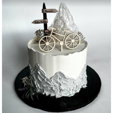 Topper Rower dekoracja na tort