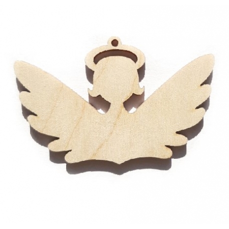 Skrzydła dla aniołka drewniane baza 5 sztuk