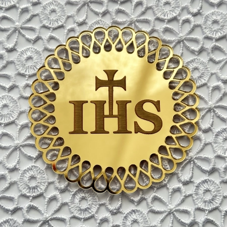 IHS dekor Komunia scrap 8cm