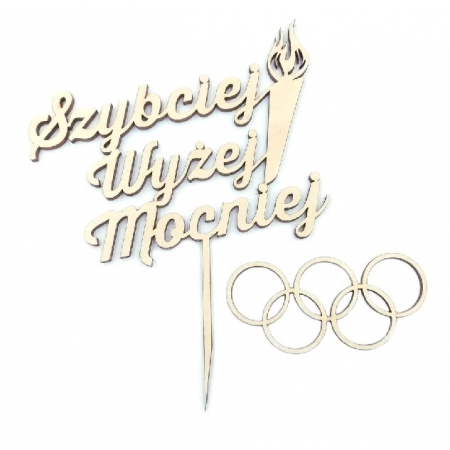 Olimpijskie motto TOPPER sportowca